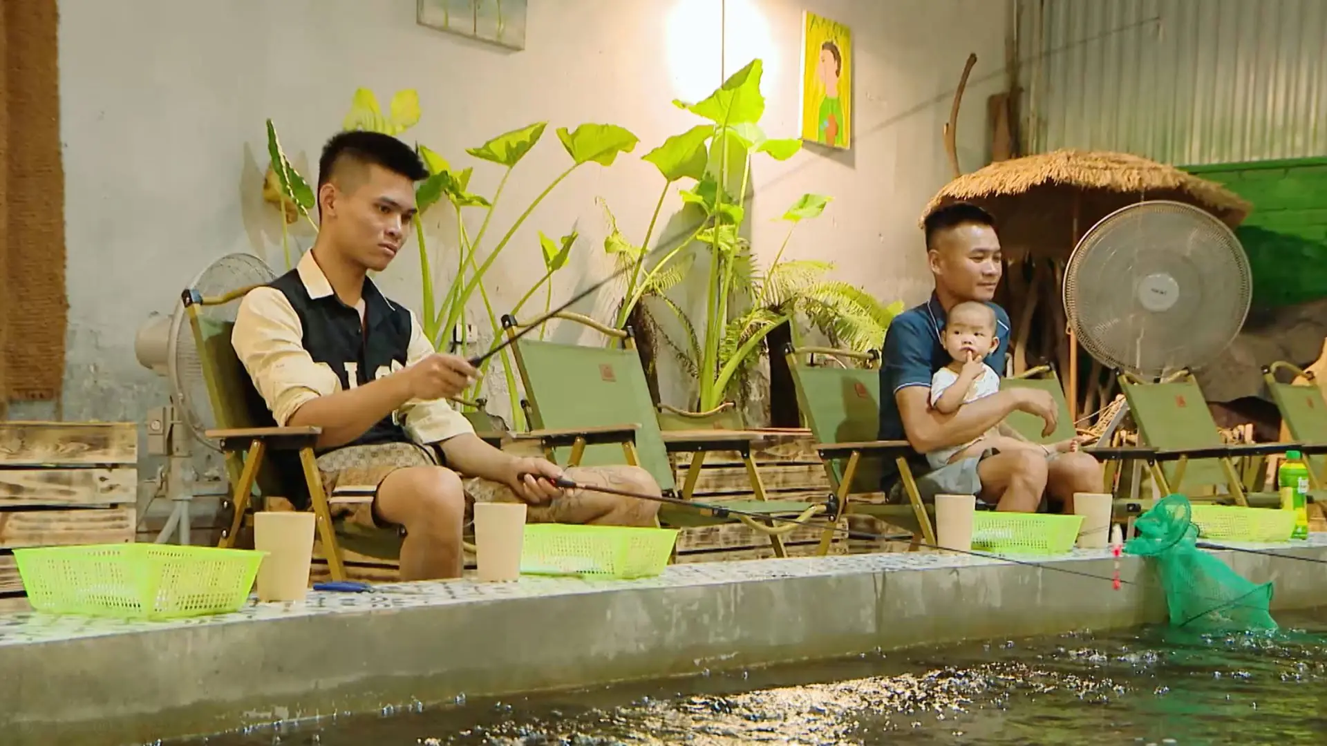 Câu tôm thư giãn cuối tuần 